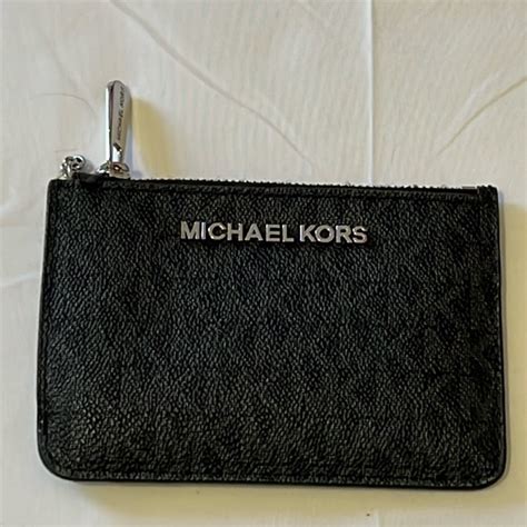 michael michael kors leather coin purse|michael kors key pouch.